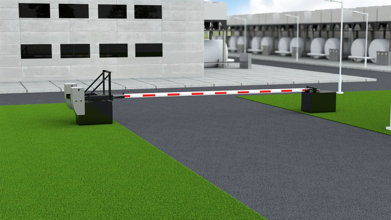 CR25 Crash Beam Barrier Gate | B&B Roadway & Security Solutions